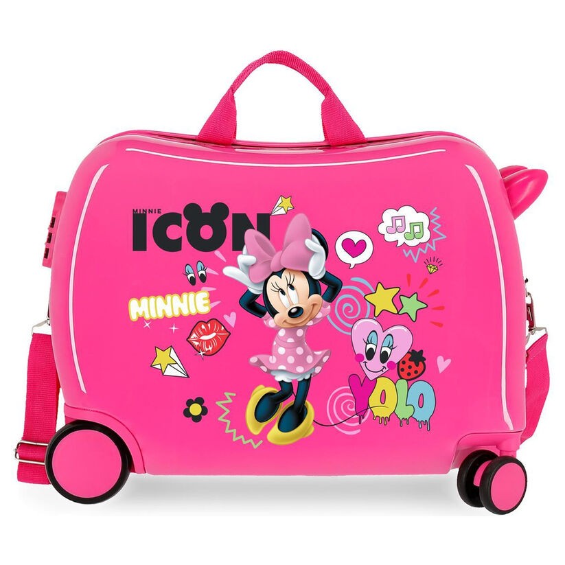 Maleta trolley ABS Enjoy Minnie Disney 50cm