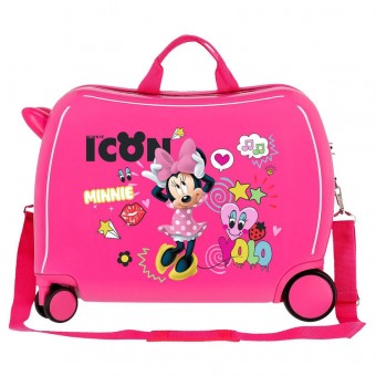 Maleta trolley ABS Enjoy Minnie Disney 50cm