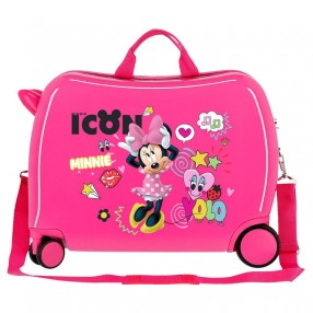 Maleta trolley ABS Enjoy Minnie Disney 50cm