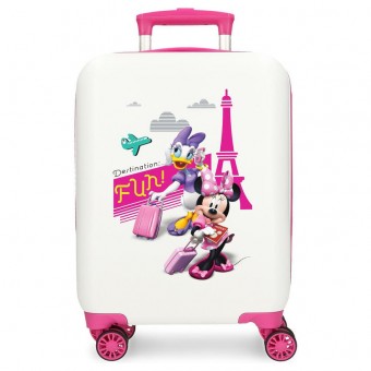 Maleta trolley ABS Fun Minnie & Daisy Disney 50cm