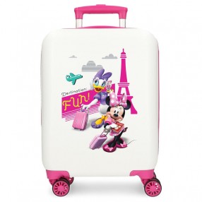 Maleta trolley ABS Fun Minnie & Daisy Disney 50cm