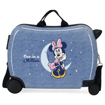 Maleta trolley ABS One In A Million Denim Minnie Disney 50cm