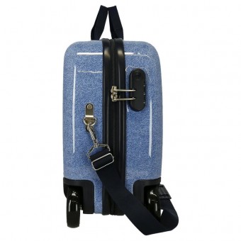 Maleta trolley ABS One In A Million Denim Minnie Disney 50cm