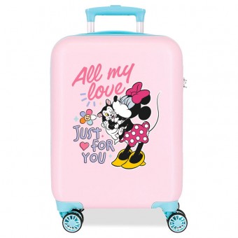 Maleta trolley ABS All My Love Minnie Disney 50cm