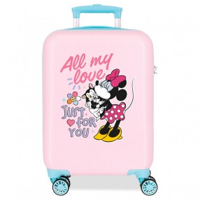 Maleta trolley ABS All My Love Minnie Disney 50cm