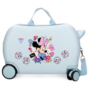 Maleta trolley ABS Flowers Minnie Disney 45cm