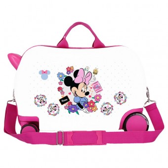 Maleta trolley ABS Flowers Minnie Disney 45cm