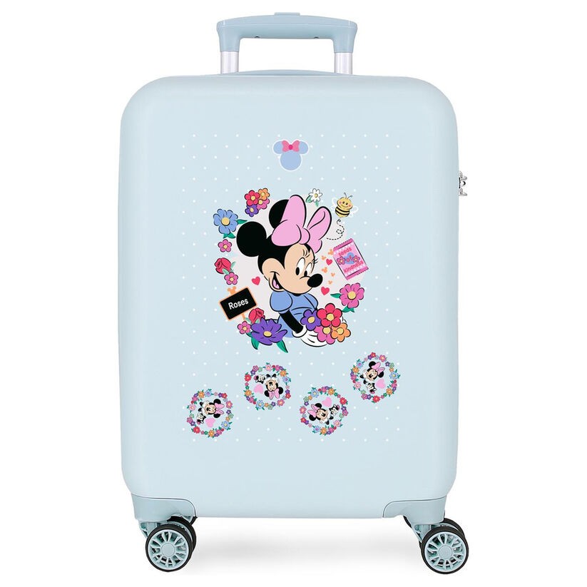 Maleta trolley ABS Flowers Minnie Disney 55cm
