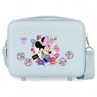Neceser adaptable ABS Flowers Minnie Disney 29cm