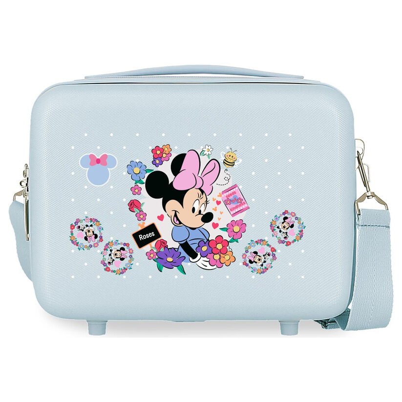 Neceser adaptable ABS Flowers Minnie Disney 29cm