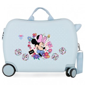 Maleta trolley ABS Flowers Minnie Disney 50cm