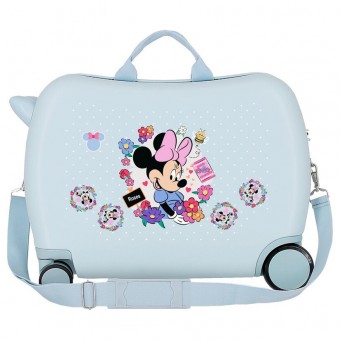 Maleta trolley ABS Flowers Minnie Disney 50cm