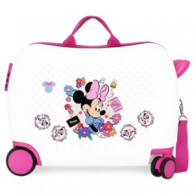 Maleta trolley ABS Flowers Minnie Disney 50cm