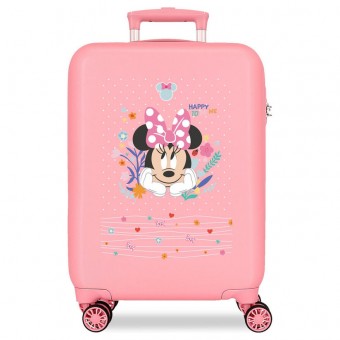 Maleta trolley ABS Happy To Be Me Minnie Disney 55cm
