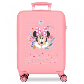 Maleta trolley ABS Happy To Be Me Minnie Disney 55cm