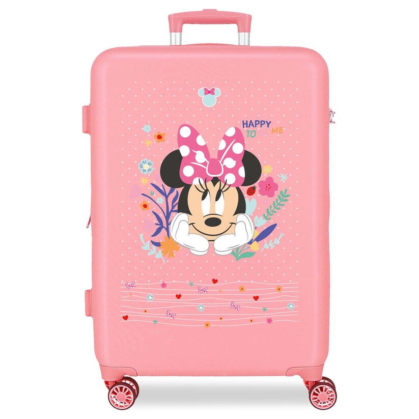 Maleta trolley ABS Happy To Be Me Minnie Disney 65cm