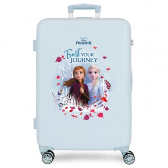 Maleta trolley ABS Trust Your Journey Frozen Disney 65cm