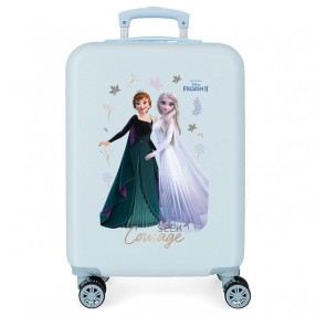 Maleta trolley ABS Seek Courage Frozen Disney 55cm