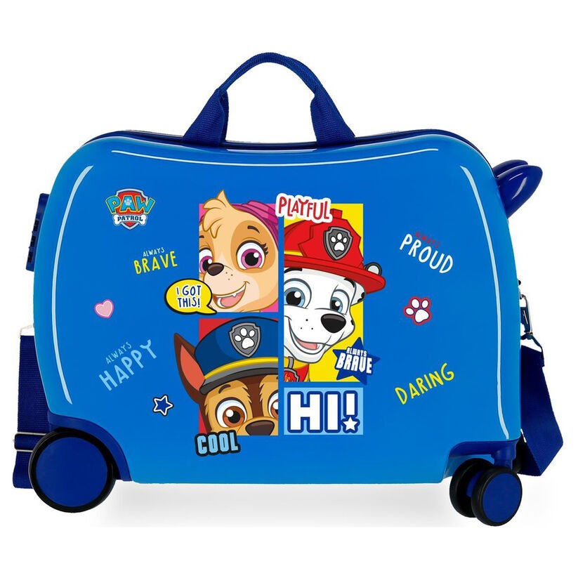 Maleta trolley ABS Be Happy Patrulla Canina Paw Patrol 50cm