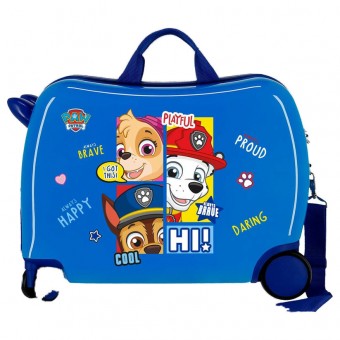 Maleta trolley ABS Be Happy Patrulla Canina Paw Patrol 50cm