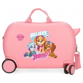 Maleta trolley ABS Believe In Yourself Patrulla Canina Paw Patrol 45cm
