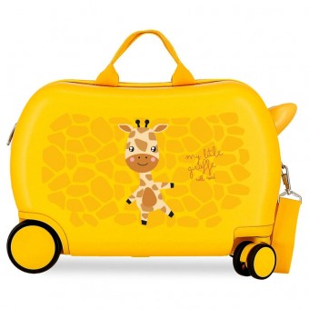 Maleta trolley ABS Happy Pets Gir Roll Road 45cm