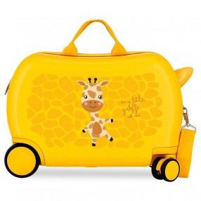 Maleta trolley ABS Happy Pets Gir Roll Road 45cm