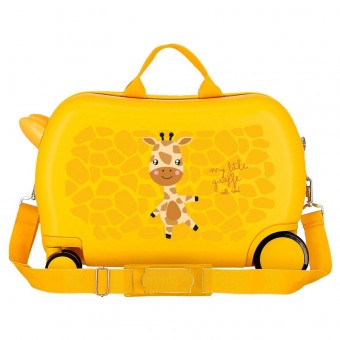 Maleta trolley ABS Happy Pets Gir Roll Road 45cm