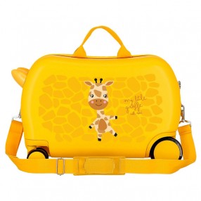 Maleta trolley ABS Happy Pets Gir Roll Road 45cm