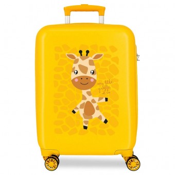 Maleta trolley ABS Happy Pets Giraffe Roll Road 55cm