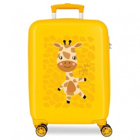 Maleta trolley ABS Happy Pets Giraffe Roll Road 55cm
