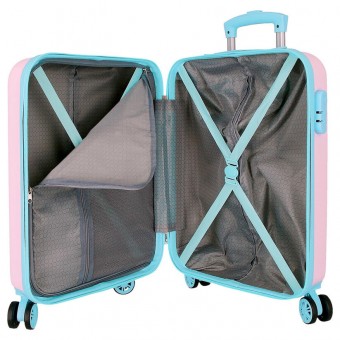 Maleta trolley ABS Happy Pets Owl Roll Road 55cm