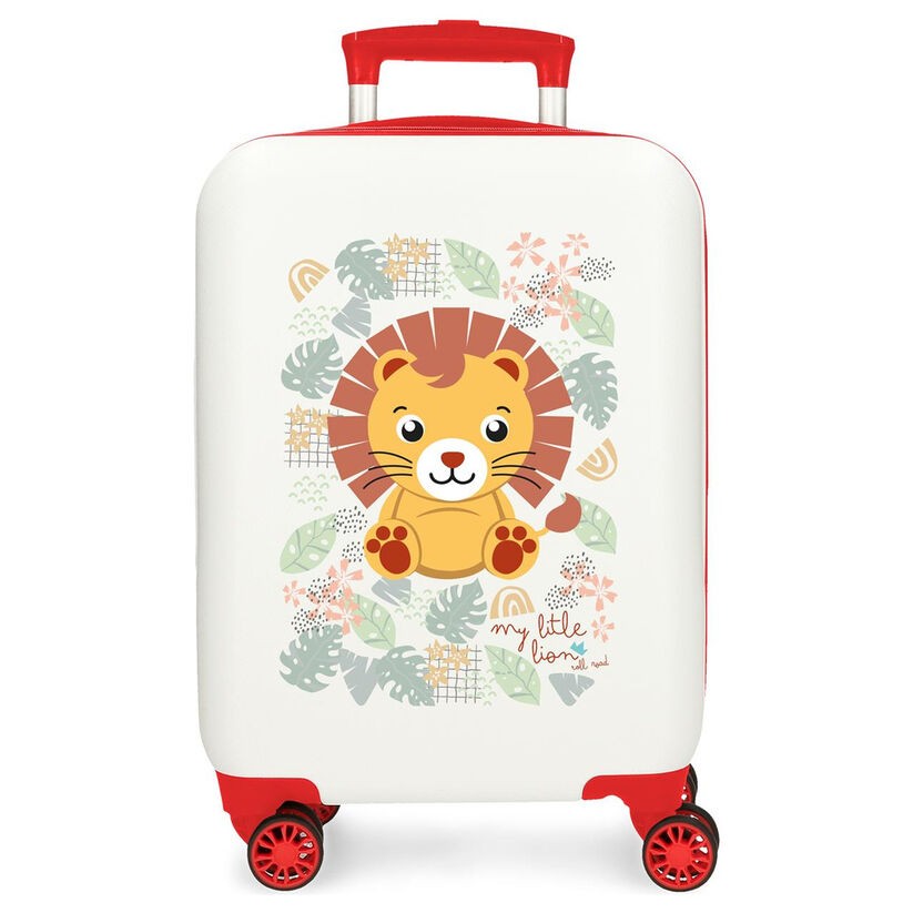 Maleta trolley ABS Happy Pets Lion Roll Road 55cm