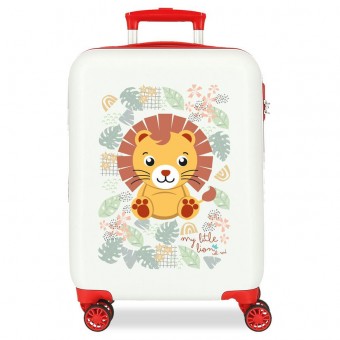 Maleta trolley ABS Happy Pets Lion Roll Road 50cm