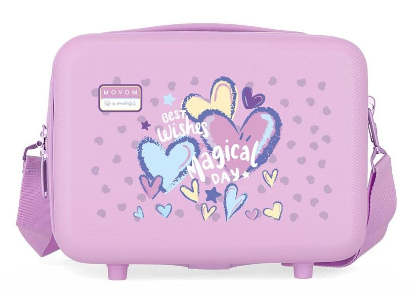 Neceser adaptable ABS Best Wishes Movom 29cm