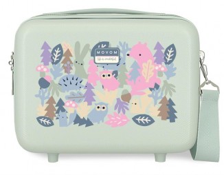Neceser adaptable ABS Forest Menta Movom 29cm