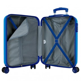 Maleta trolley ABS Monsters Azulon Movom 55cm