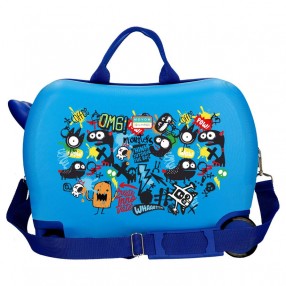 Maleta trolley ABS Monsters Az Movom 50cm