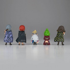 Figura Red Hair Pirates vs Bartolomeo World Collectable One Piece 7cm surtido