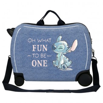 Maleta trolley ABS Dance It Out Stitch Disney 50cm
