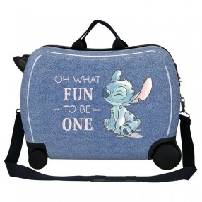Maleta trolley ABS Dance It Out Stitch Disney 50cm