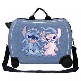 Maleta trolley ABS Dance It Out Stitch Disney 50cm