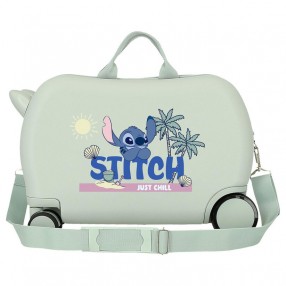 Maleta trolley ABS Just Chill Stitch Disney 45cm