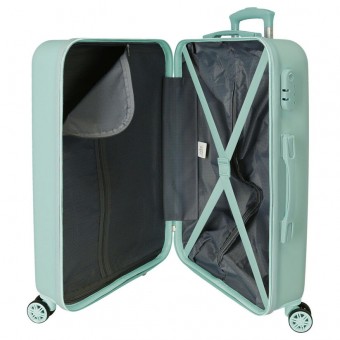 Set 2 maletas trolley ABS Lovely Stitch Disney 55/65cm