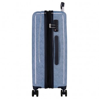 Maleta trolley ABS Hearts Stitch Disney 65cm