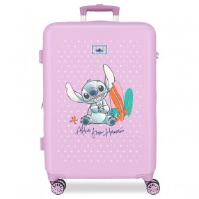 Maleta trolley ABS From Hawai Stitch Disney 65cm