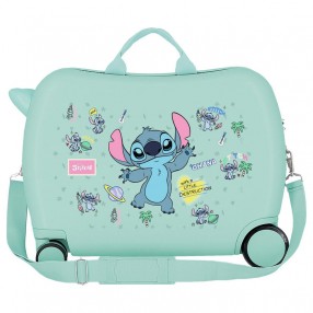 Maleta trolley ABS Little Destrution Stitch Disney 50cm