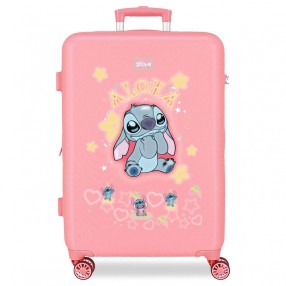 Maleta trolley ABS You&Me Stitch Disney 65cm
