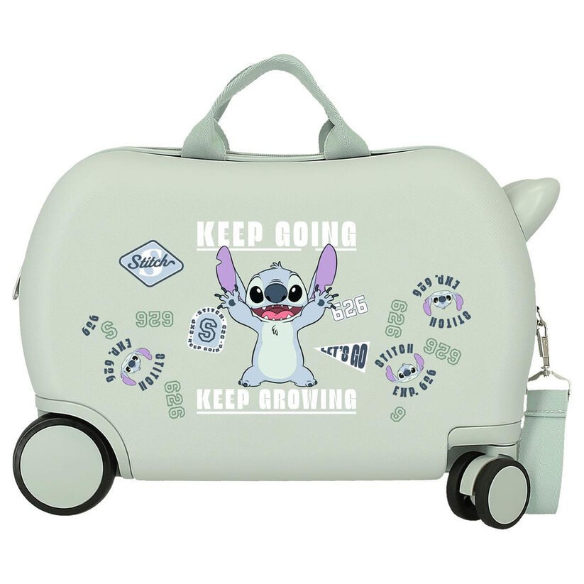 Maleta trolley ABS Keep Going Stitch Disney 45cm