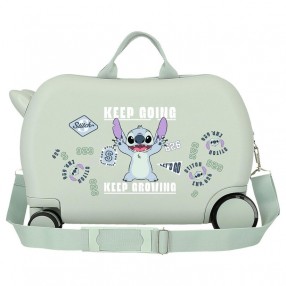 Maleta trolley ABS Keep Going Stitch Disney 45cm